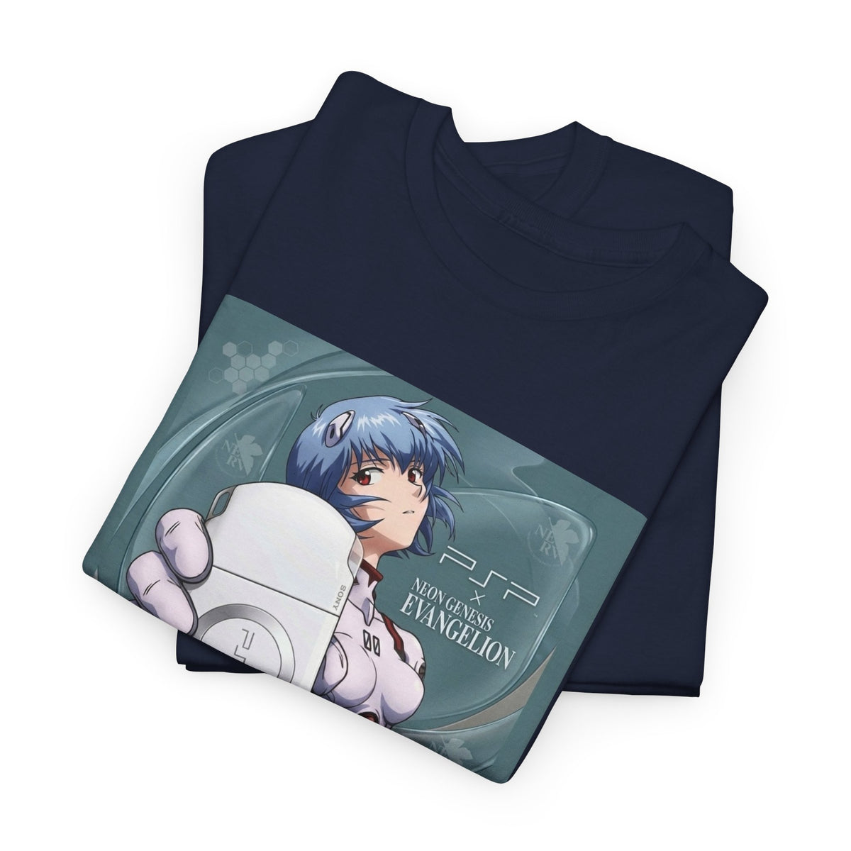 Rei Ayanami Holds PSP Console Tee
