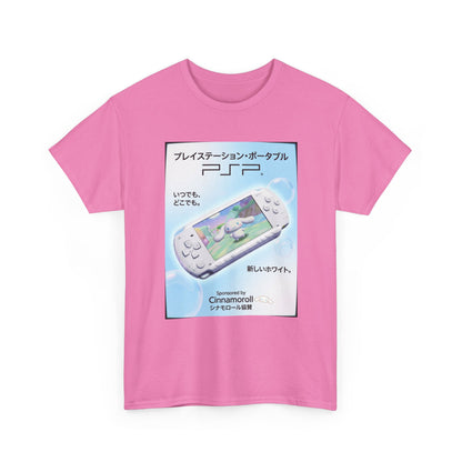 Cinnamoroll Gaming On PSP Tee