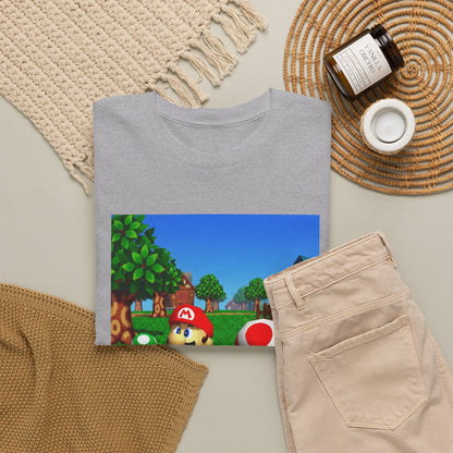 Mario And Toad Chillin' With Shrooms