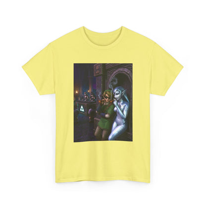Link And Zora Princess Smoking In Club