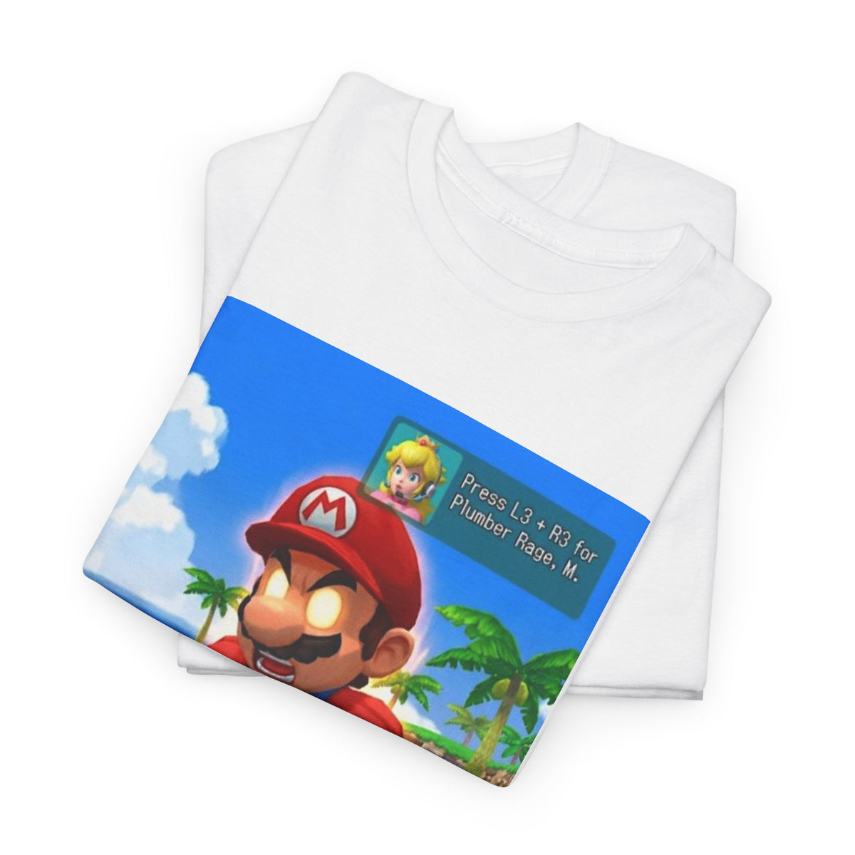 Mario's Plumber Rage Beach Tee