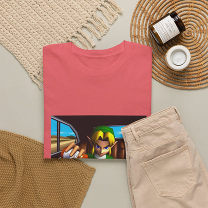 N64 Link Pouring Purple Lean Tee