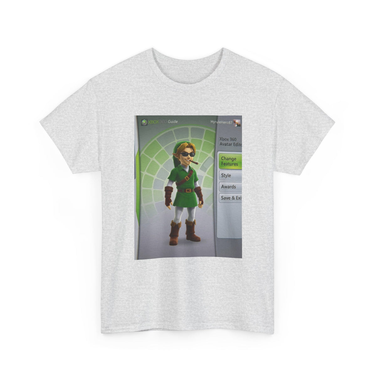 Cool Link Avatar Smoking Cigar Tee