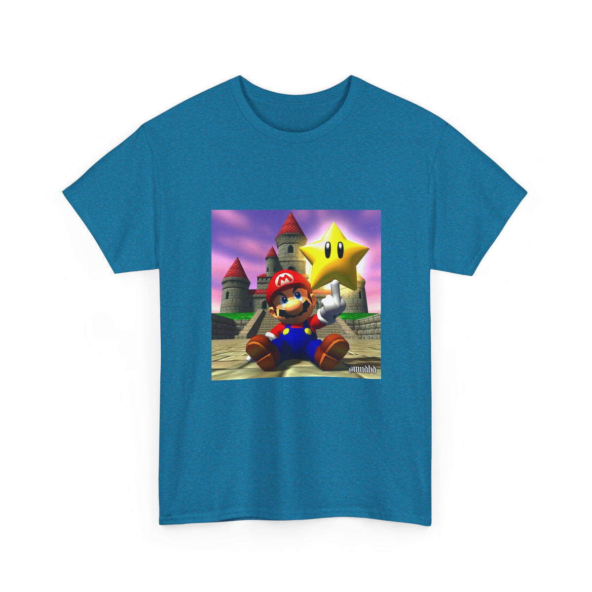 Mario Flips Off The Star Tee