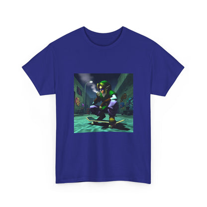 Skater Link Smoking In Dark Alley Tee