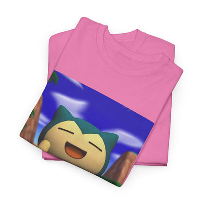 Snorlax Flipping The Bird Tee