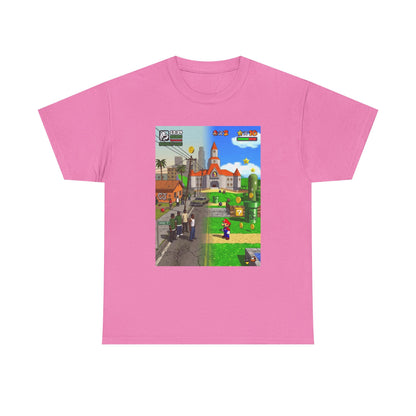 GTA San Andreas Meets Mario Mashup Tee