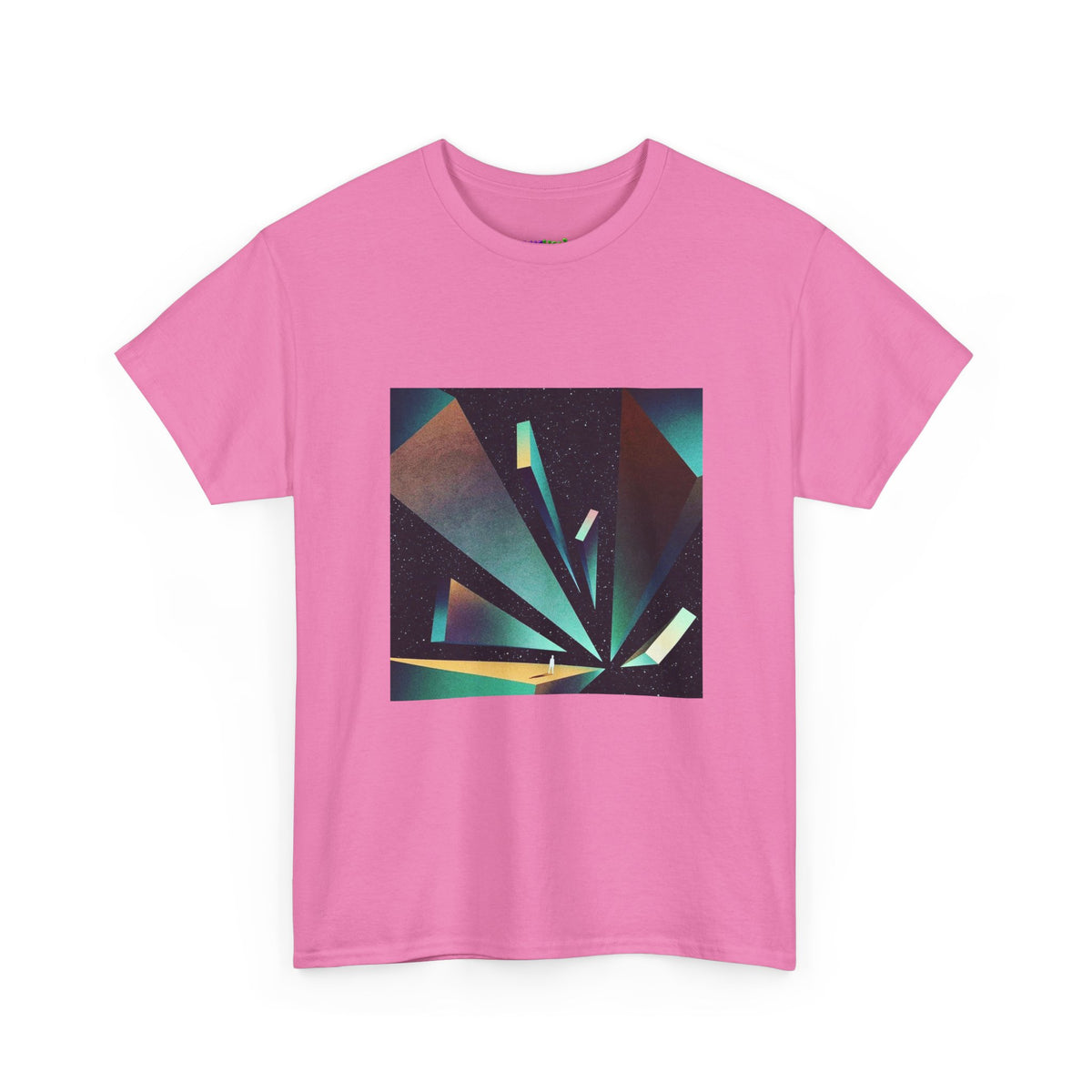 Violet Aluras Glowing Typography Tee
