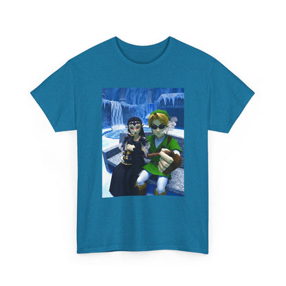 Goth Zora And Link Chilling Icy Plateau