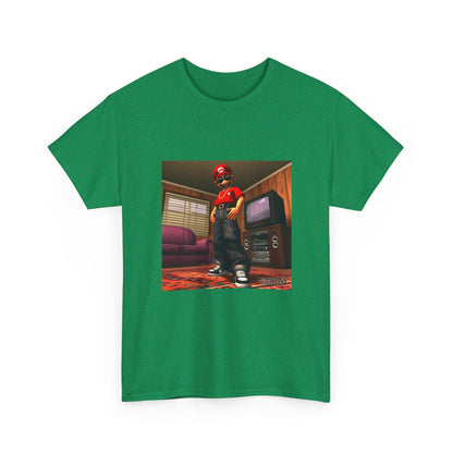 Gangster Mario Chillin' In The Crib Tee