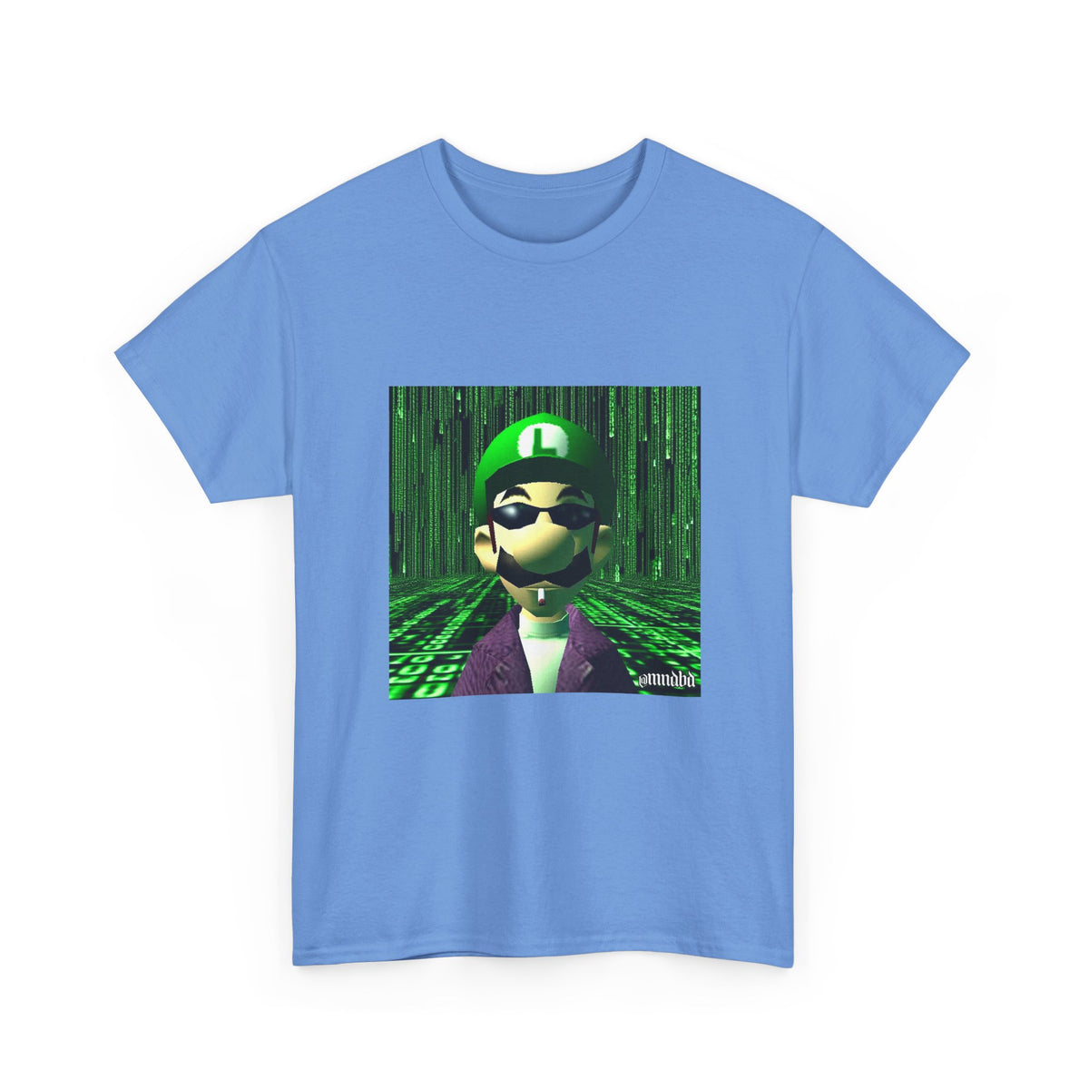 Matrix Luigi Smoking In The Glitch
