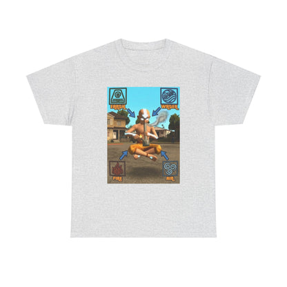 Bender Aang Meditating with Bong Tee