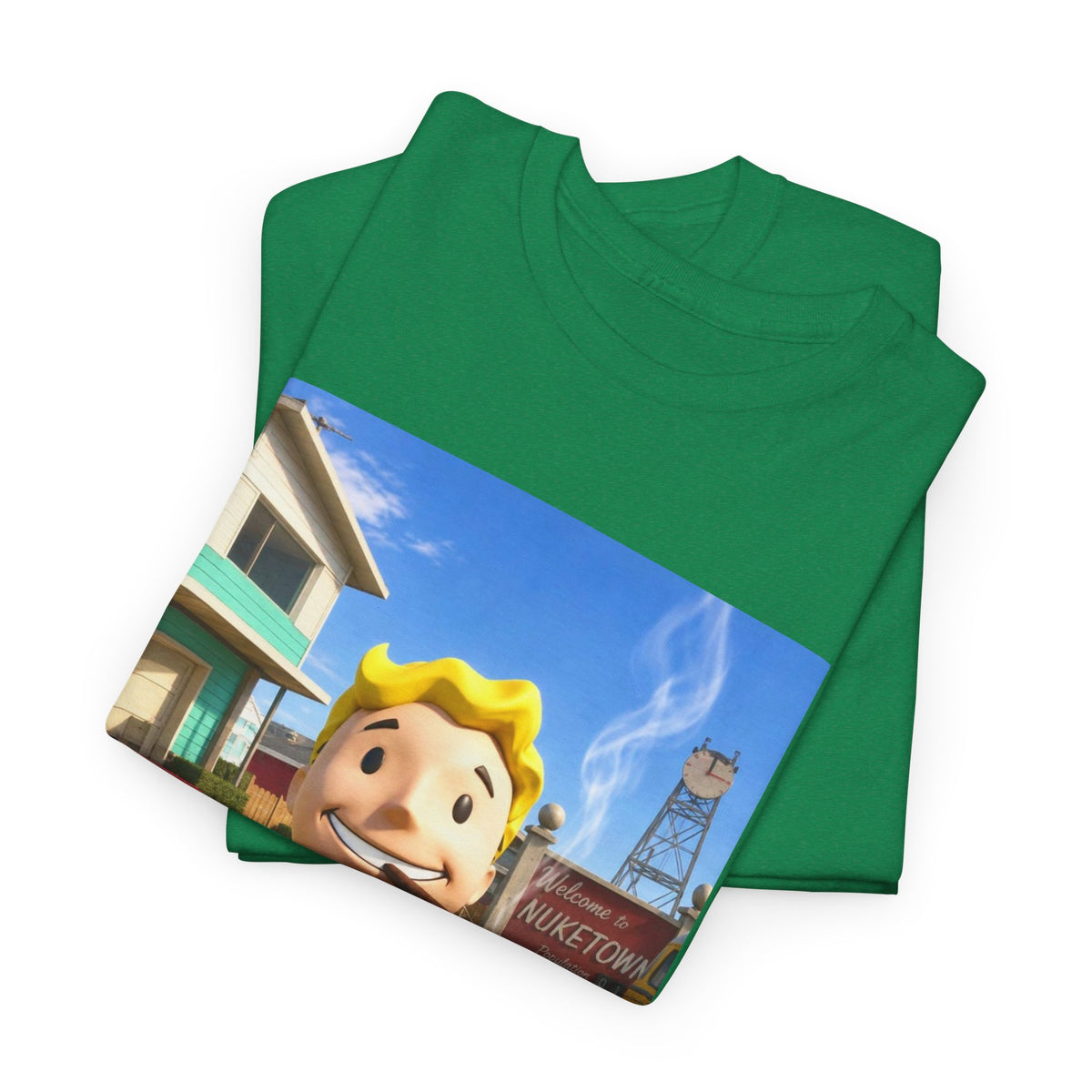 Vault Boy Smoking Blunt In Nuketown