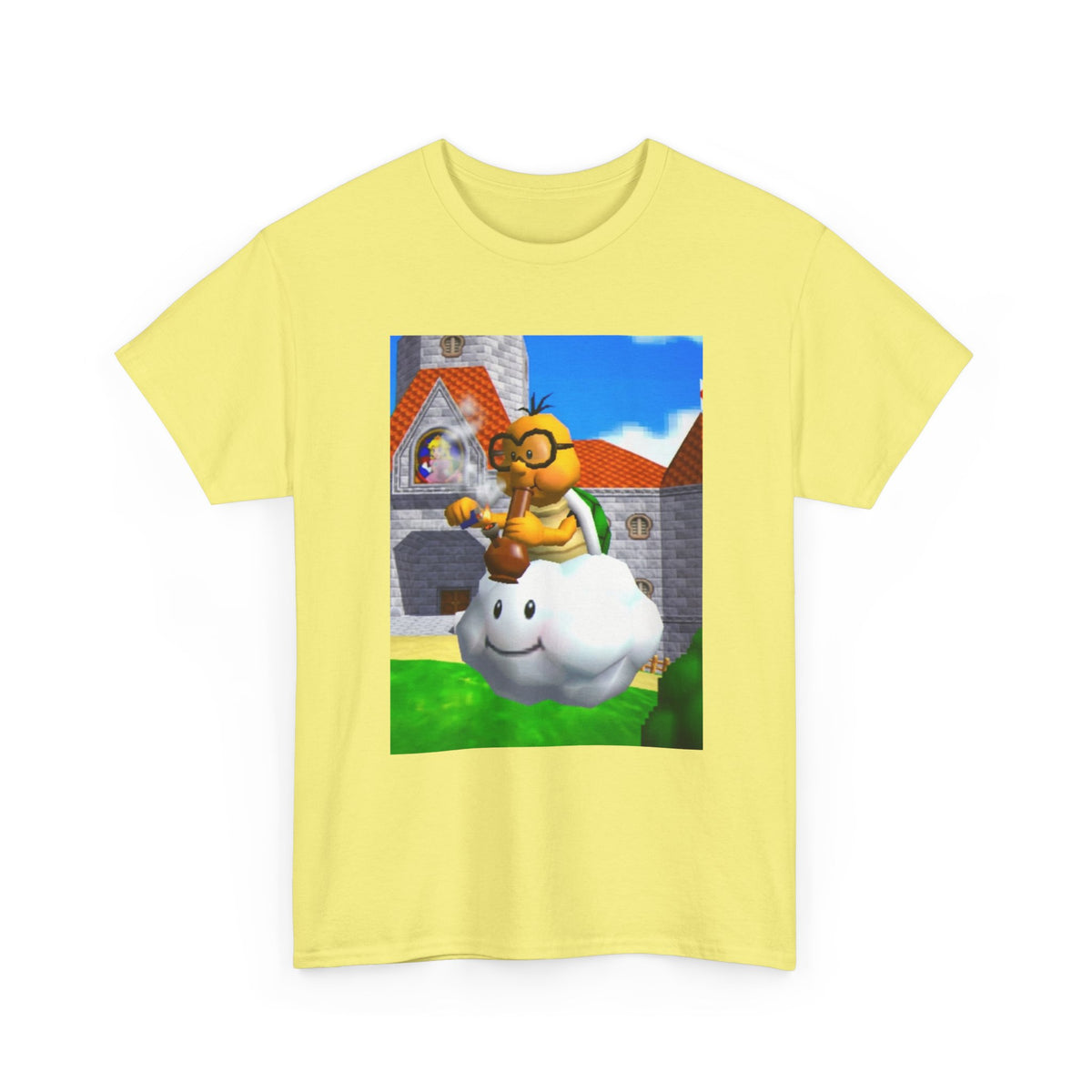Lakitu Chilling On Cloud Smoking Tee