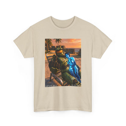 Master Chief And Cortana Chillin' On The Beach