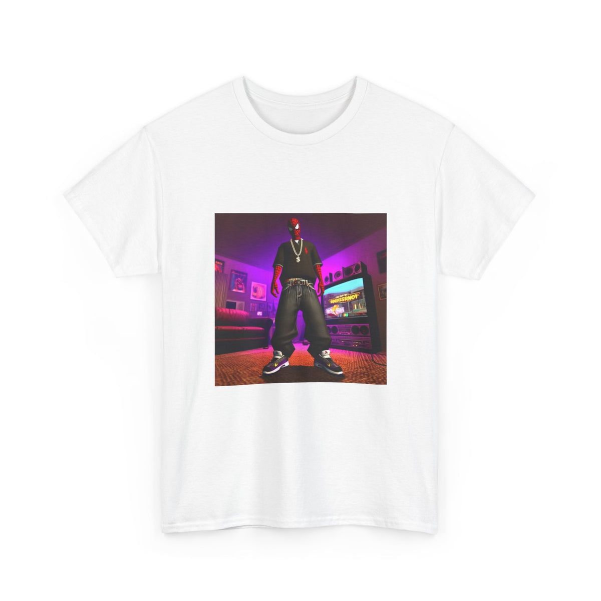 Gangsta Spider-Man Dropping Heat