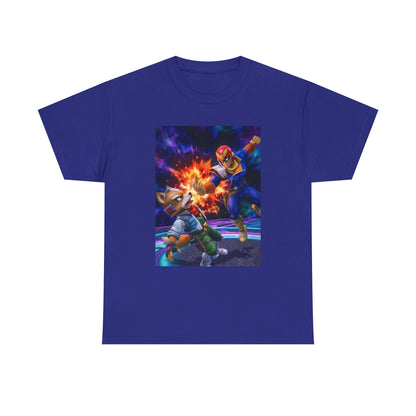 Falcon Punch Fox Flipping The Bird Tee
