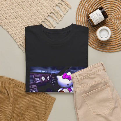 Hello Kitty Pours Lean In Car Tee