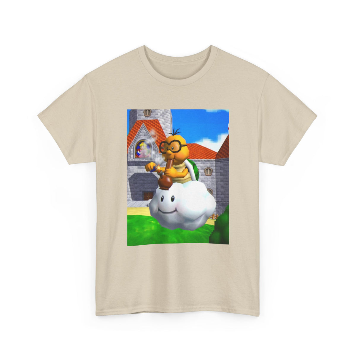 Lakitu Chilling On Cloud Smoking Tee