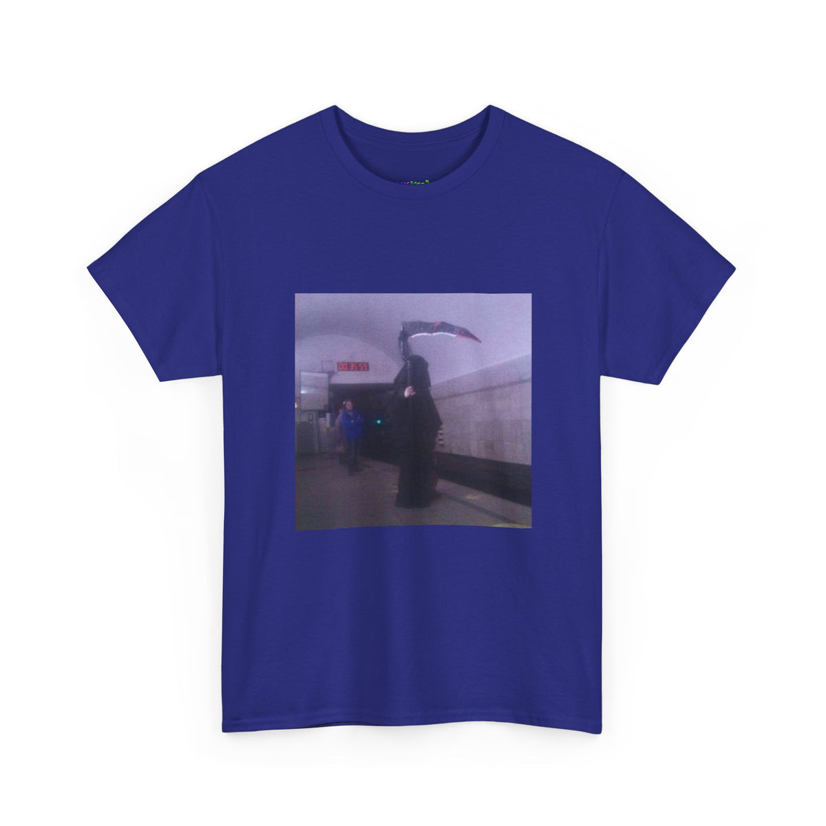 Gritty Green Pulse Graphic Tee