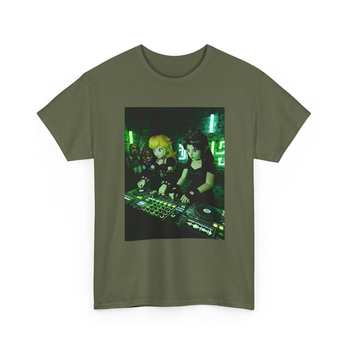 Goth Princess DJs Mixing Tracks Tee