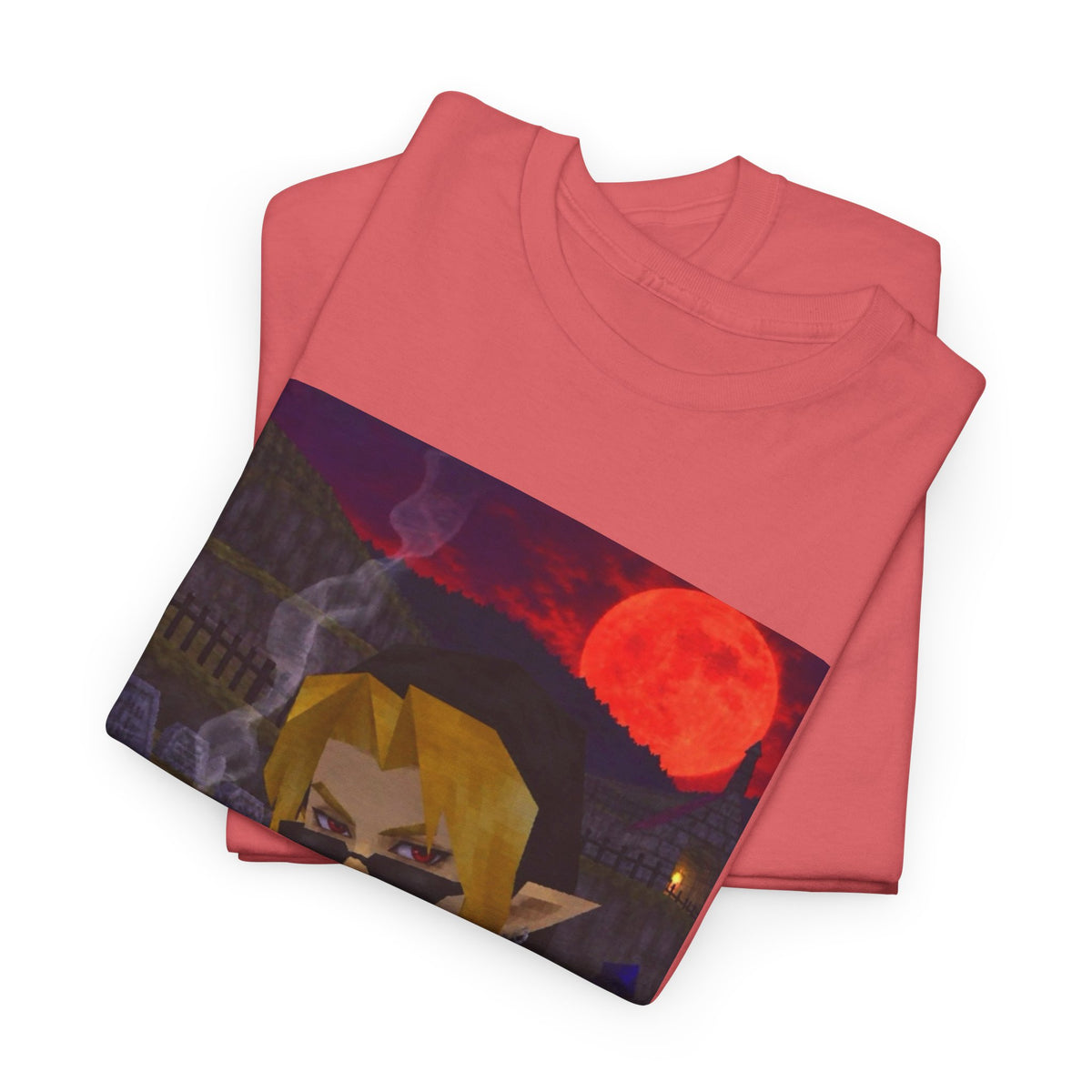 Mystic Green Canvas Graphic Tee