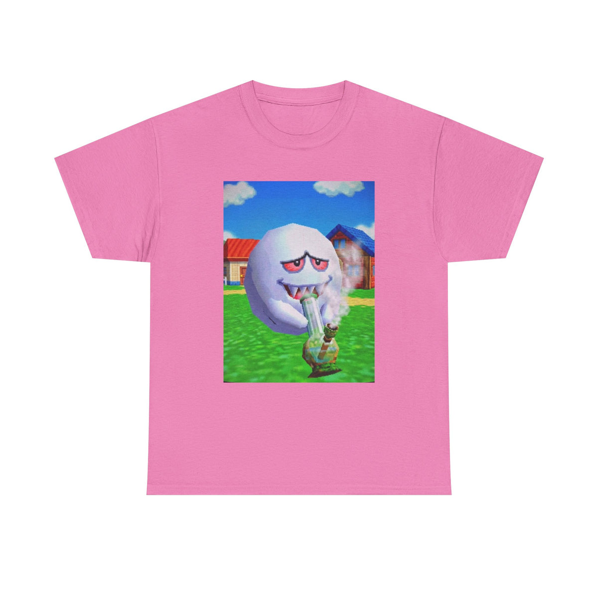Boo Ghost Taking A Bong Rip Tee