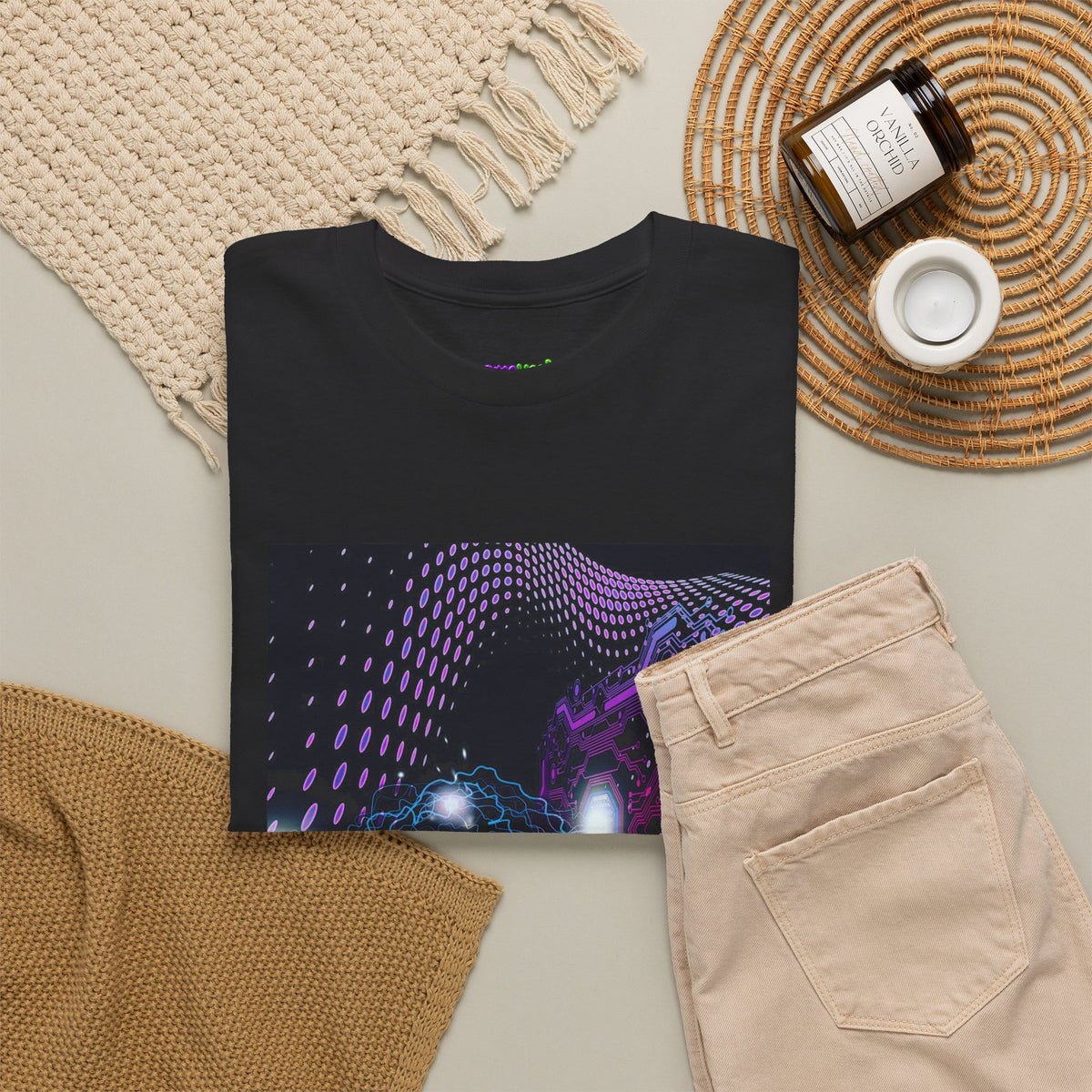 Midnight Smoke Vibes Graphic Tee