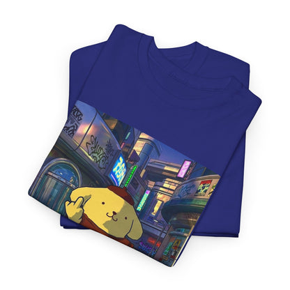 Pompompurin Flips Off The City