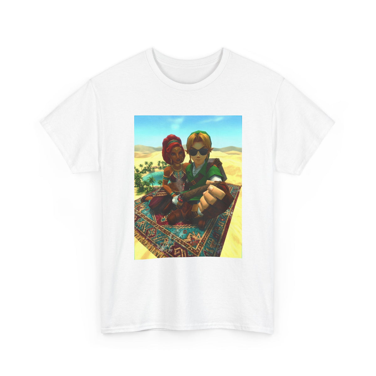 Link And Nabooru Chillin' Desert Oasis Tee