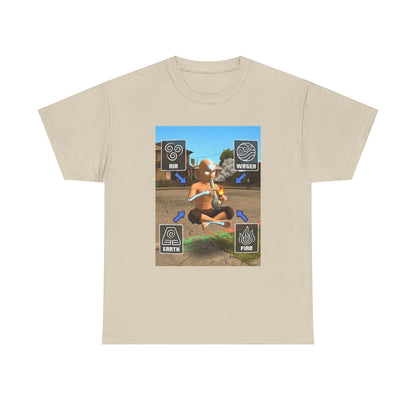 Avatar Character Floating While Smoking Bong Tee