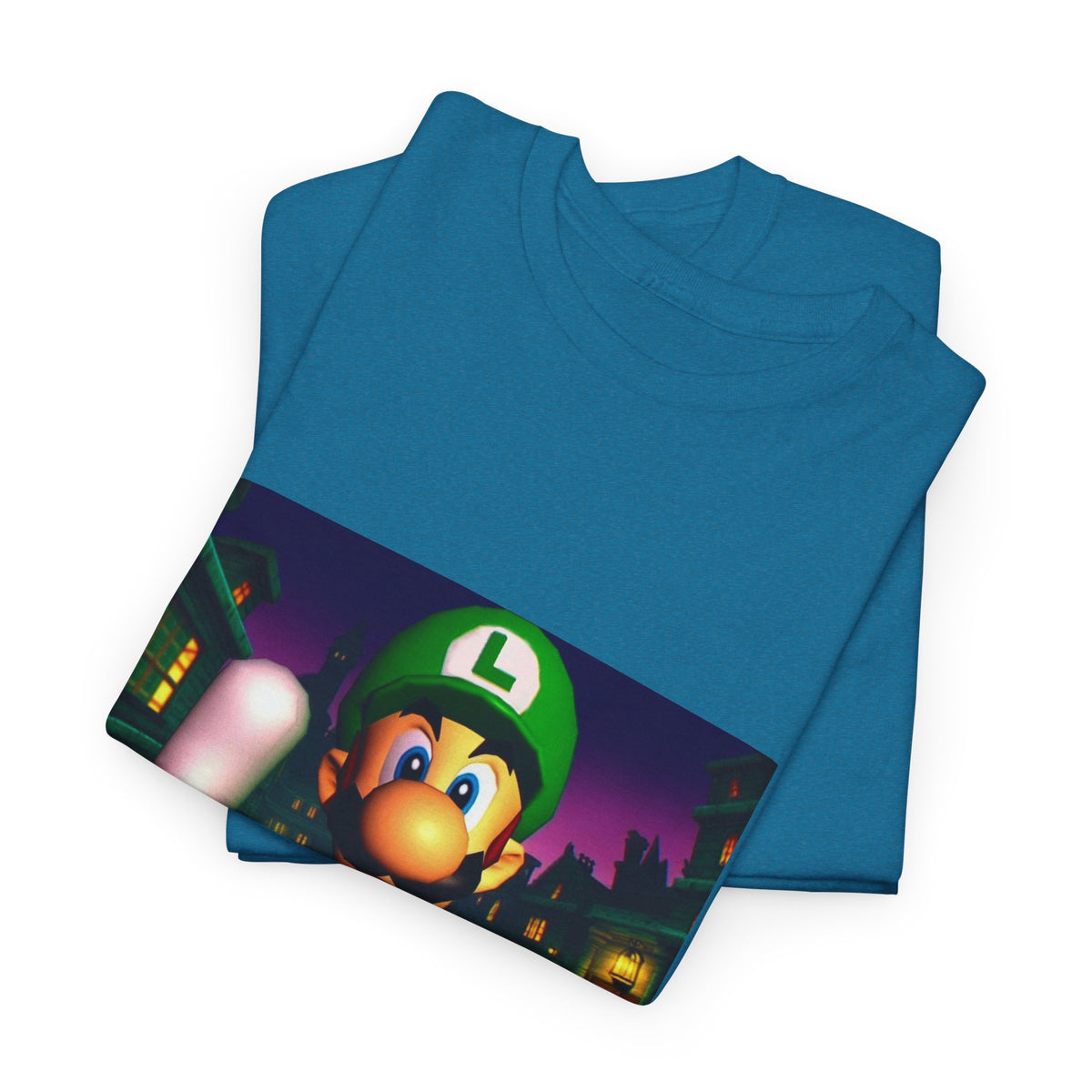Luigi Giving The Finger Ghostly Manor