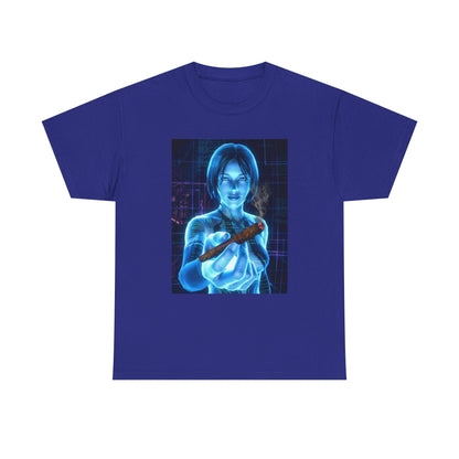 Holographic AI Offering You A Blunt Tee