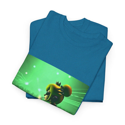 Punk Princess DJ Spinning Tracks Tee