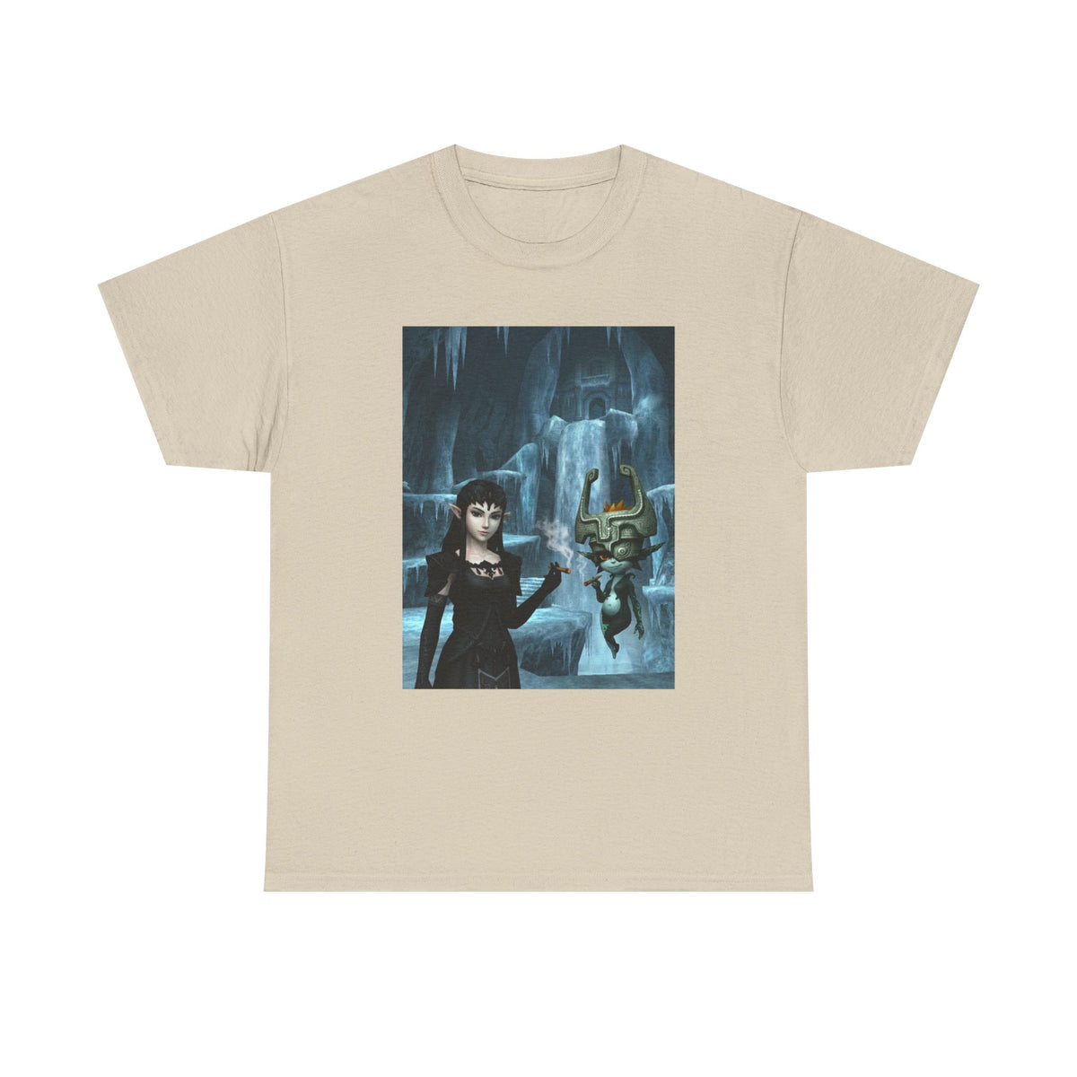 Zant, Midna Smoking Blunts In Ice Cave Tee