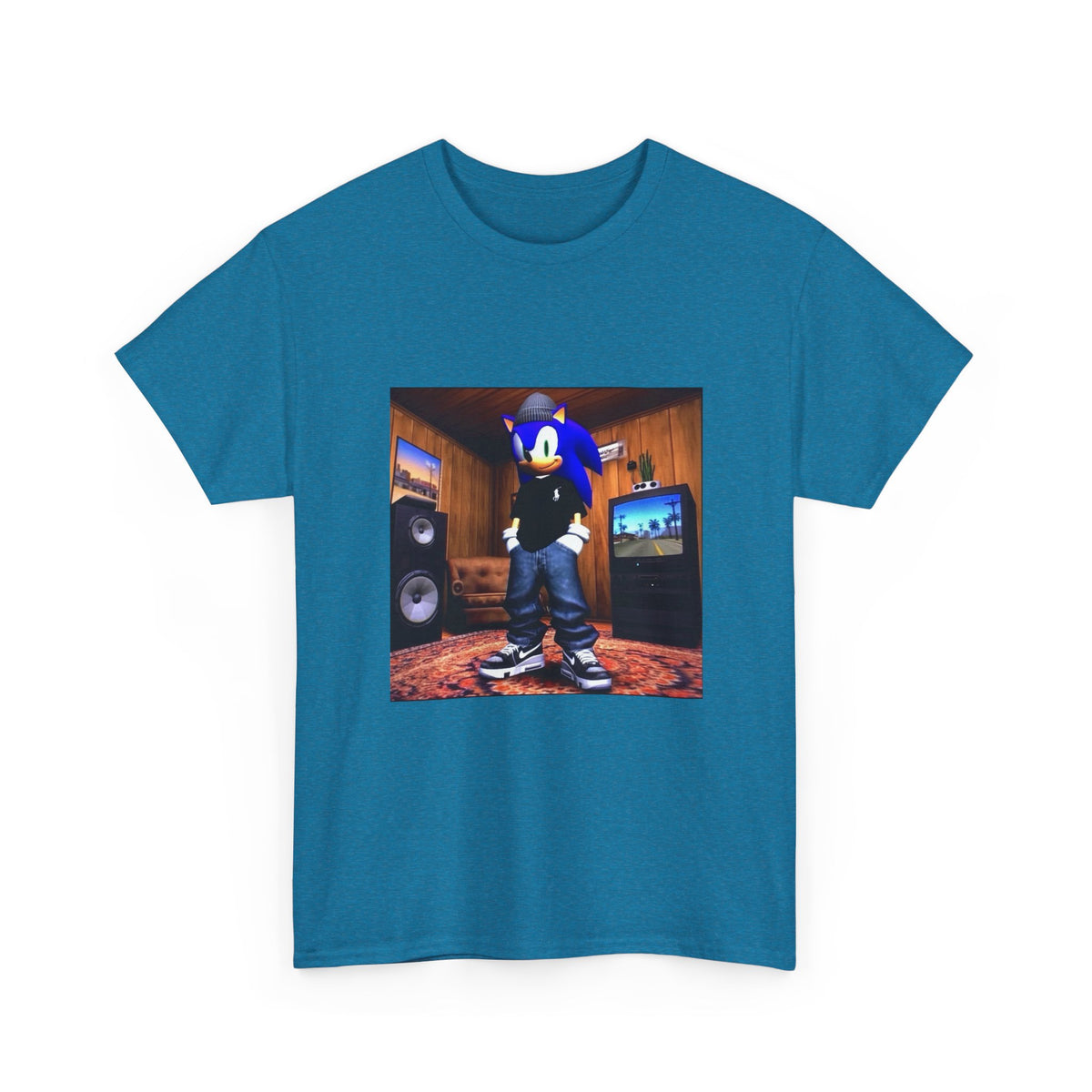 Gamer Sonic Dressed To Chill