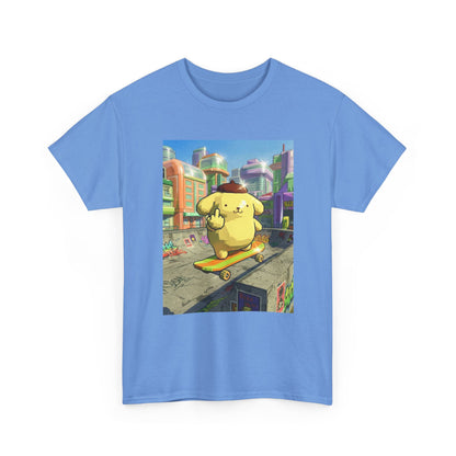 Pompompurin Flipping Bird Skate Park Tee