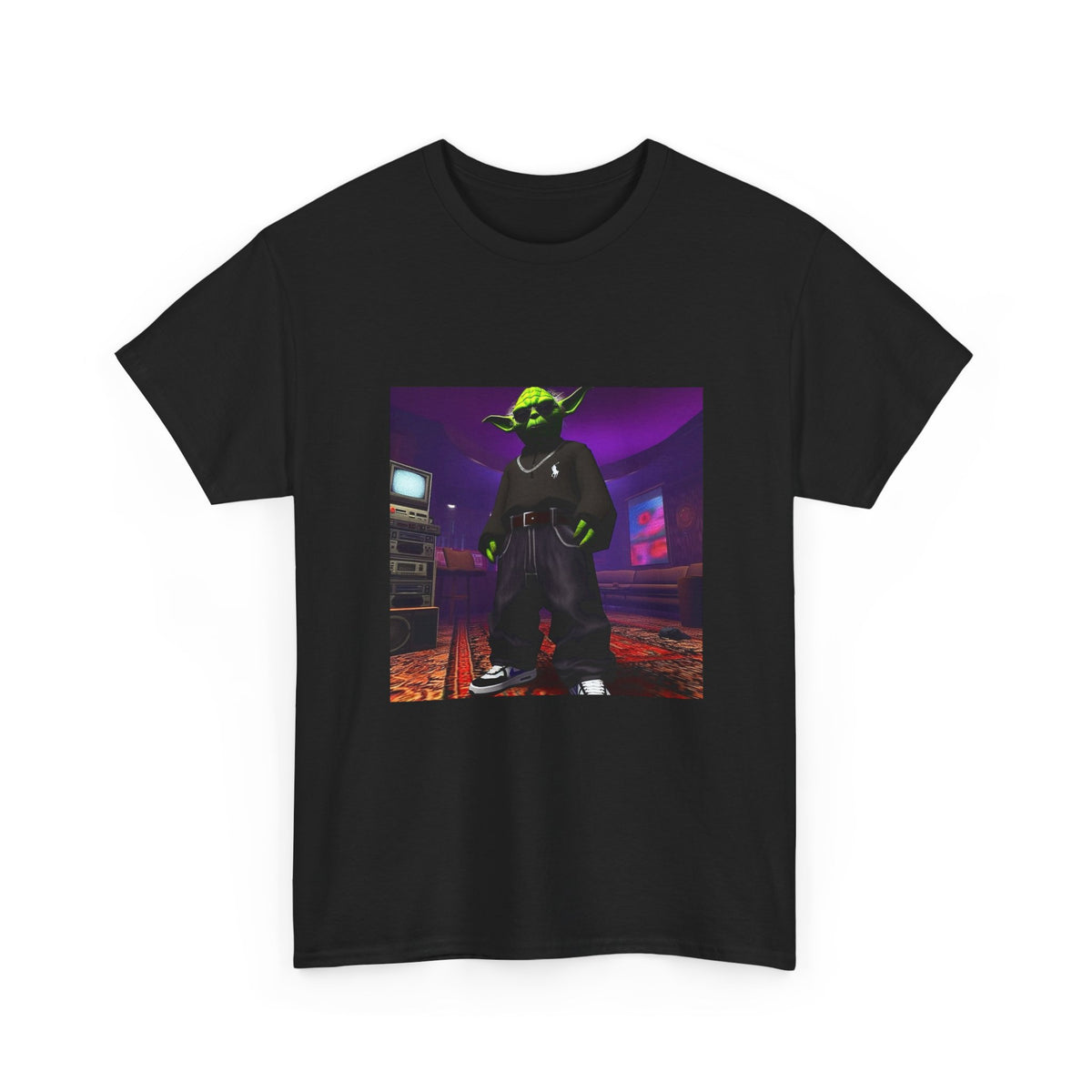 Yoda Drip Master In The Purple Room Tee