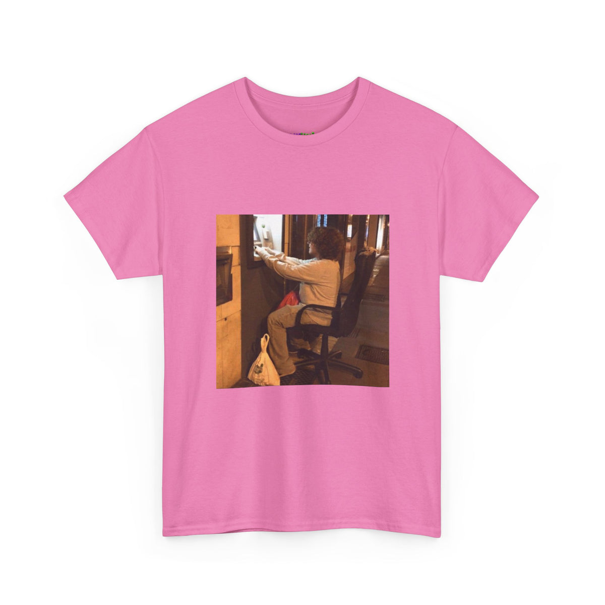 Gravity Defying Green Graphic Tee
