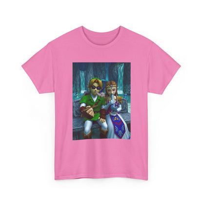 Link And Zelda Sharing A Smoke Tee
