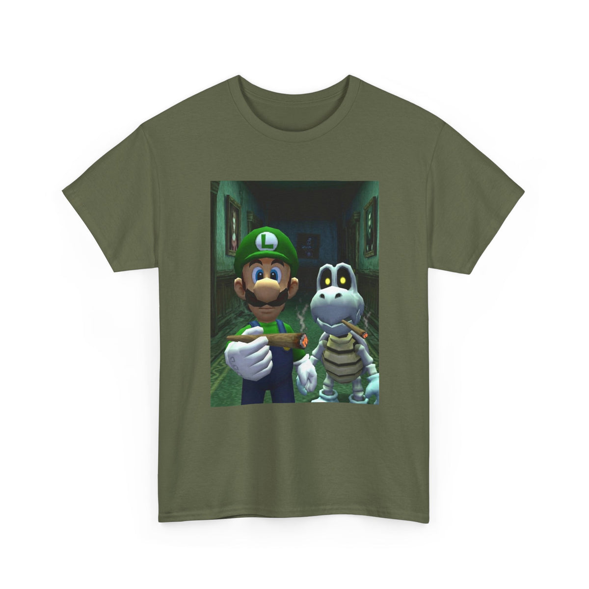 Luigi And Dry Bones Blaze It Up