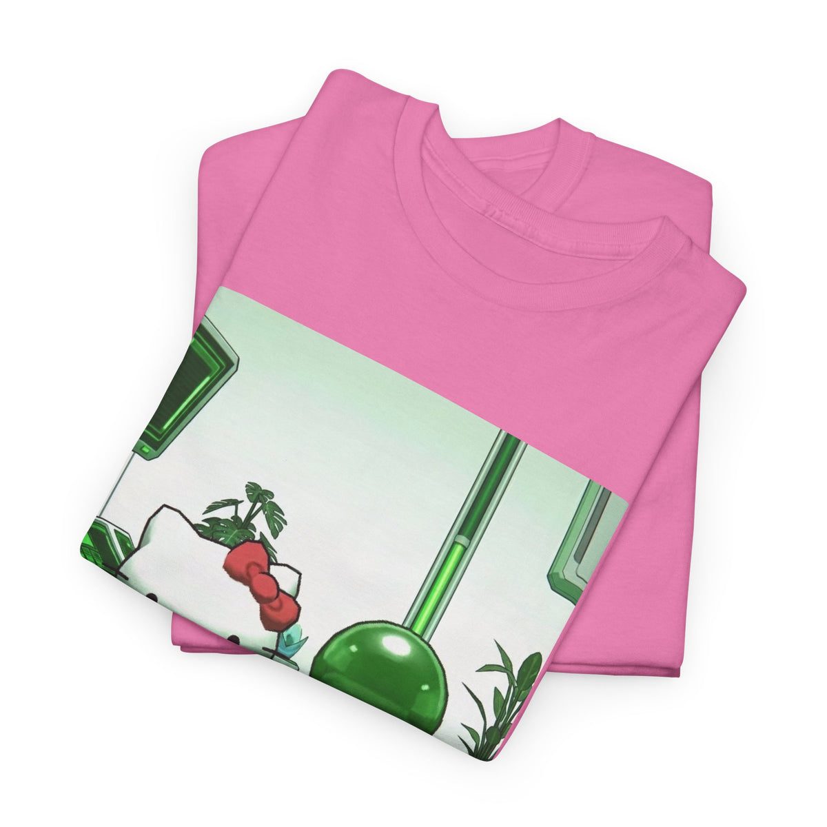 Hello Kitty And Blob Giving The Finger Tee