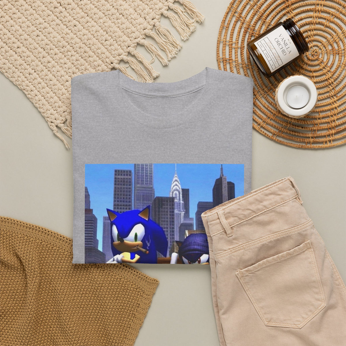 Sonic & Shadow City Smoke Session Tee