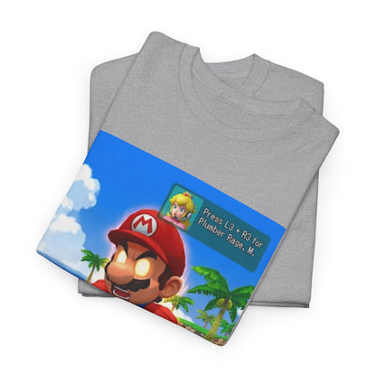 Mario's Plumber Rage Beach Tee