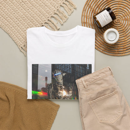 Neon Ember Flow Graphic Tee