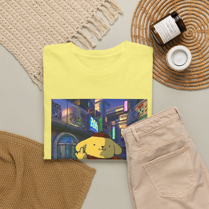 Pompompurin Flips Off The City