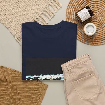 Hidden Green Pulse Graphic Tee