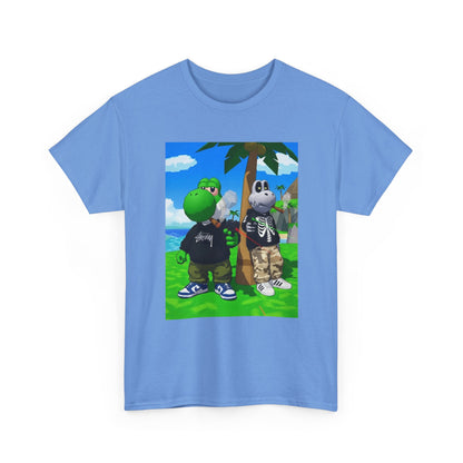 Yoshi And Dry Bones Smoking Thugs