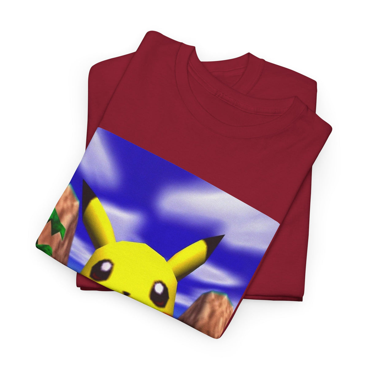 Pikachu Giving The Finger On An N64 Island
