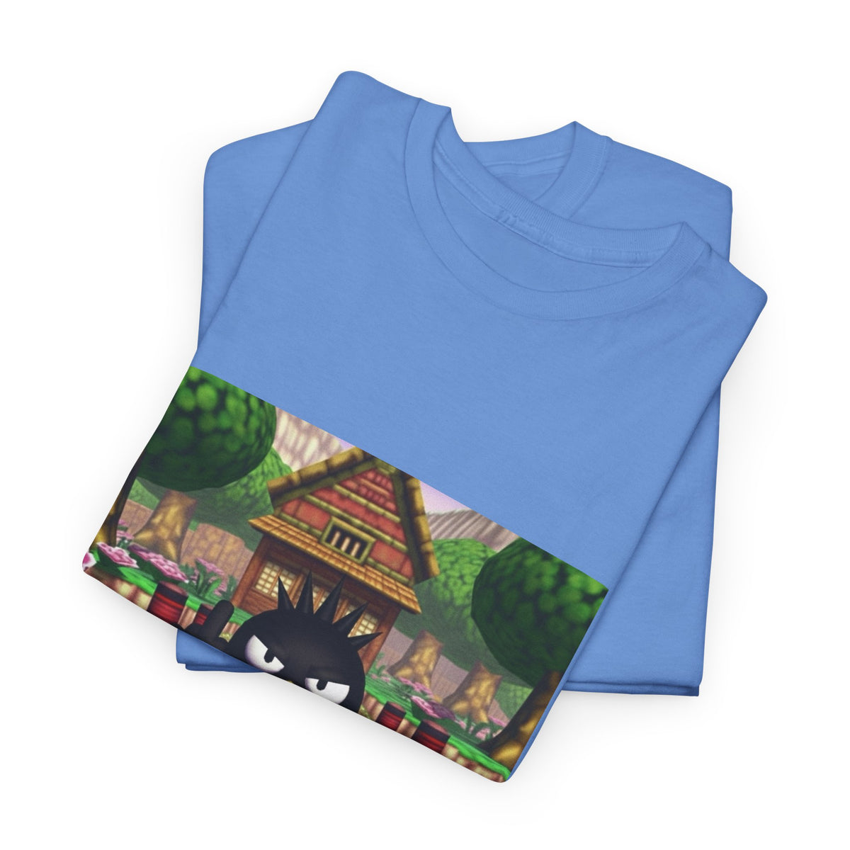 Grumpy Black Bird Flipping Off Tee